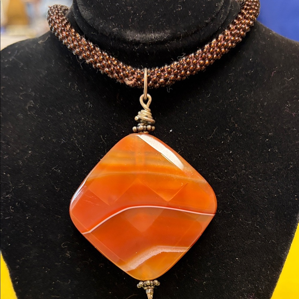 Beautiful stone pendant
